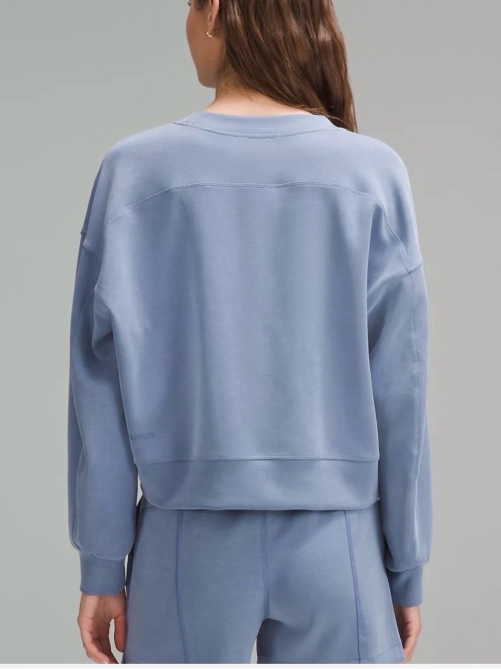 Lululemon Softstream Perfectly Oversized Pullover Sweatshirt Sz M sporty